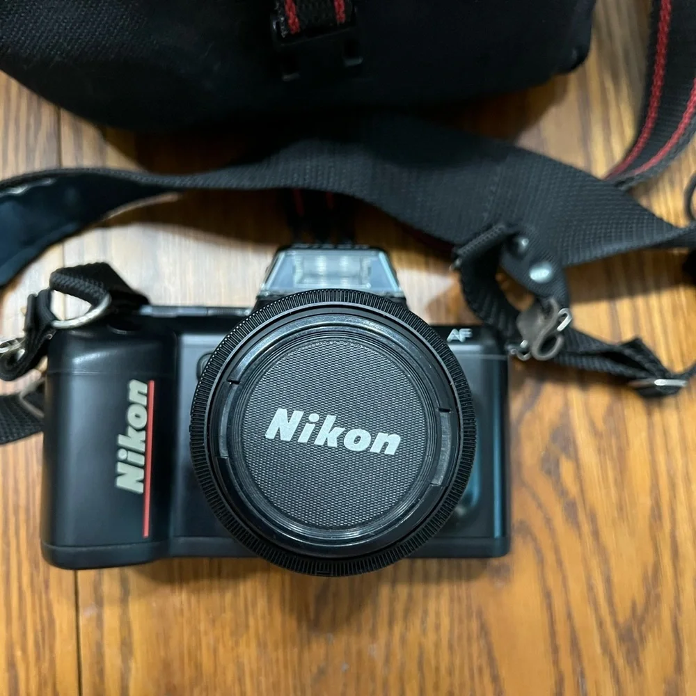 Nikon N4004 Film Camera with Zodiac Bag